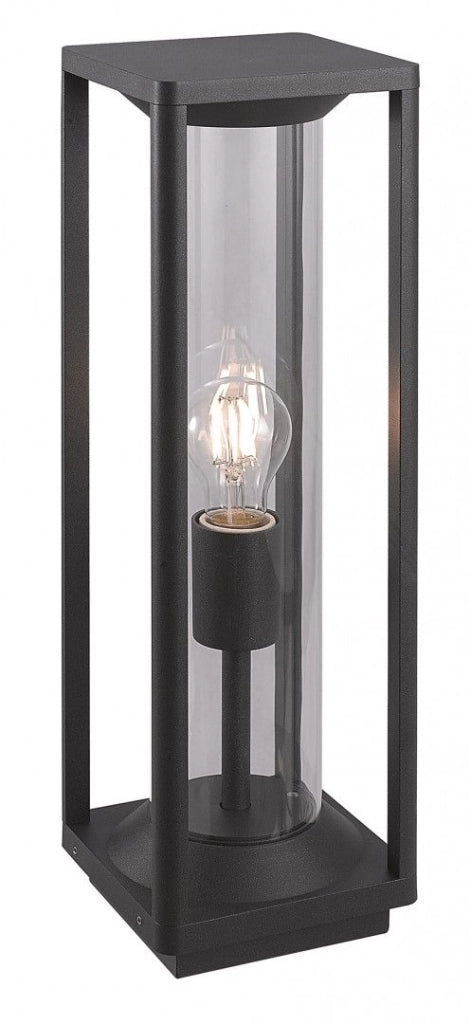 Lampione da giardino Porto 50cm E27 nero IP65 SU-MA