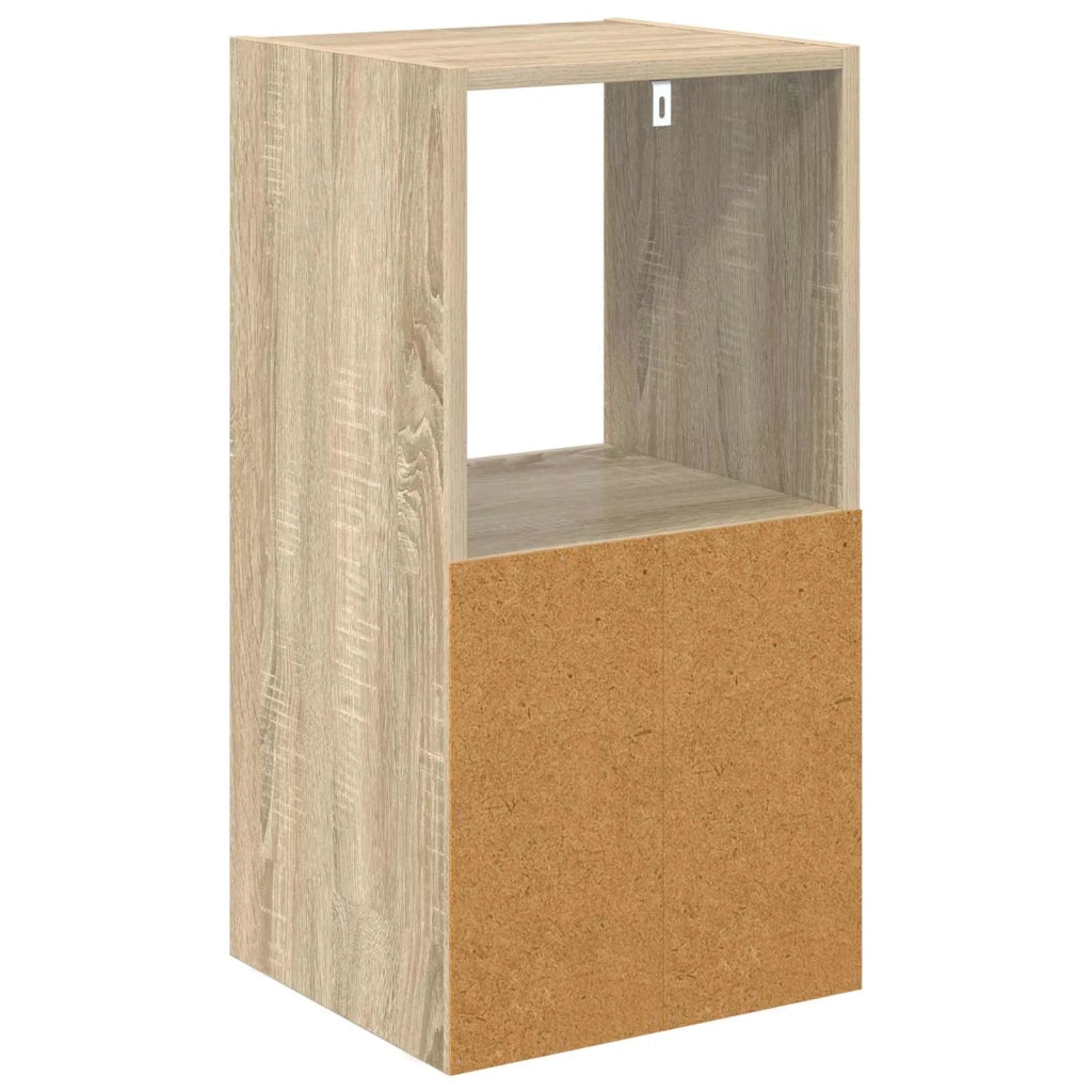 Comodino Rovere Sonoma 35 x 32 x 68,5 cm Legno multistrato 8000632