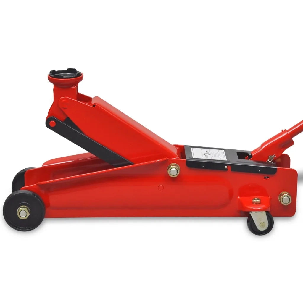 Sollevatore Idraulico da Pavimento 3 Tonnellate Rosso CFW9891268