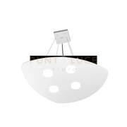 SHAPE SOSPENSIONE 4 LUCI BIANCO 1143-S4-BI
