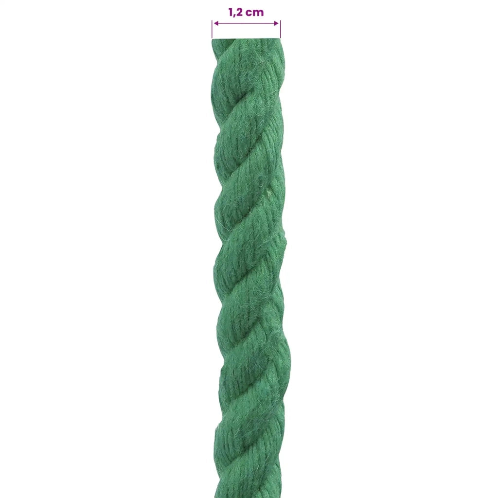 Corda Verde 1,2 x 1,2 x 2500 cm Cotone 42011960