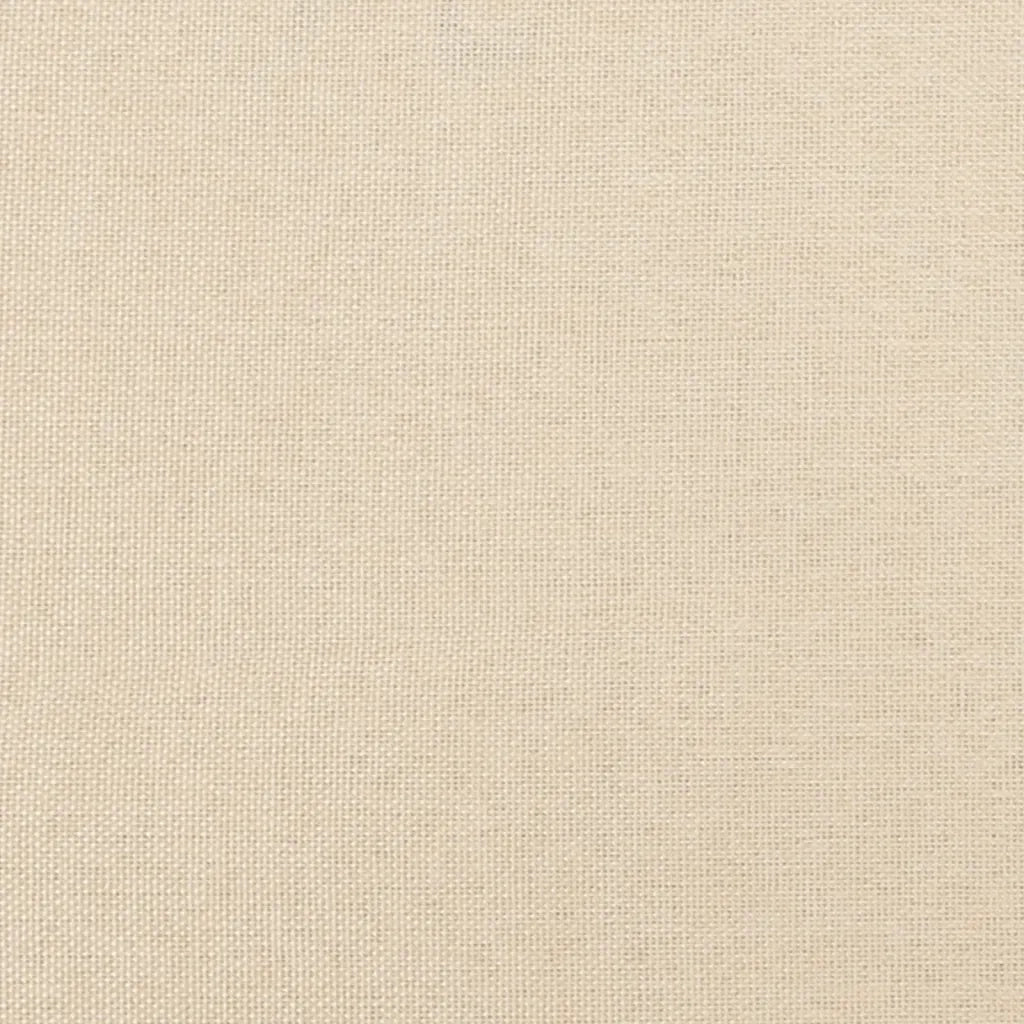 Struttura Letto a Rete a Molle Crema 90x200 cm in Tessuto 3120587