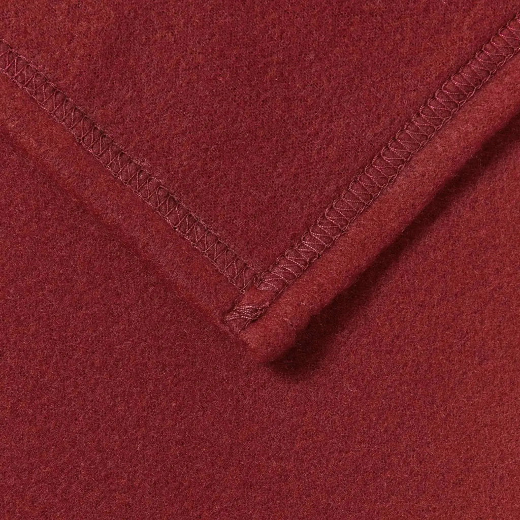 Coperta Rosso Bordeaux 270 x 240 cm Panno 42017032