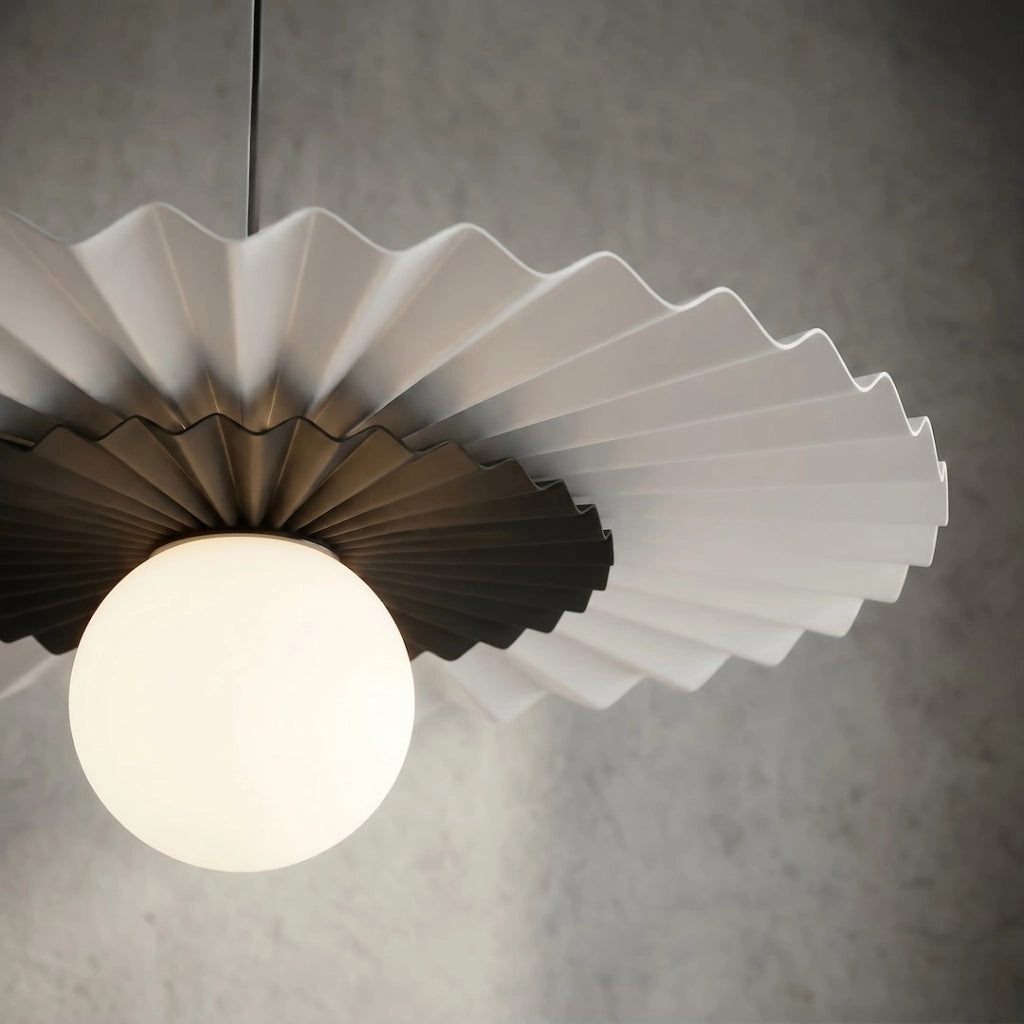 Lampada sospesa UMBRA Emibig 1xG9 bianco nero