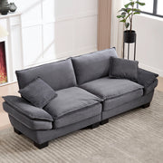 Divano Letto Doppio con Cuscino ¨C MINIMAL ¨C Grigio Scuro