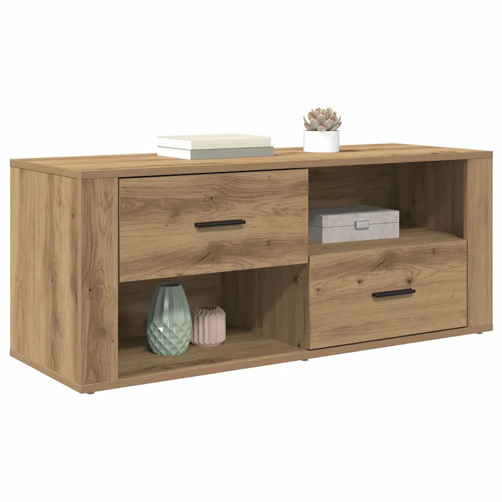 Mobile TV | Armadietto TV | Mobile Porta TV Rovere artigianale 100 x 35 x 40 cm Legno multistrato