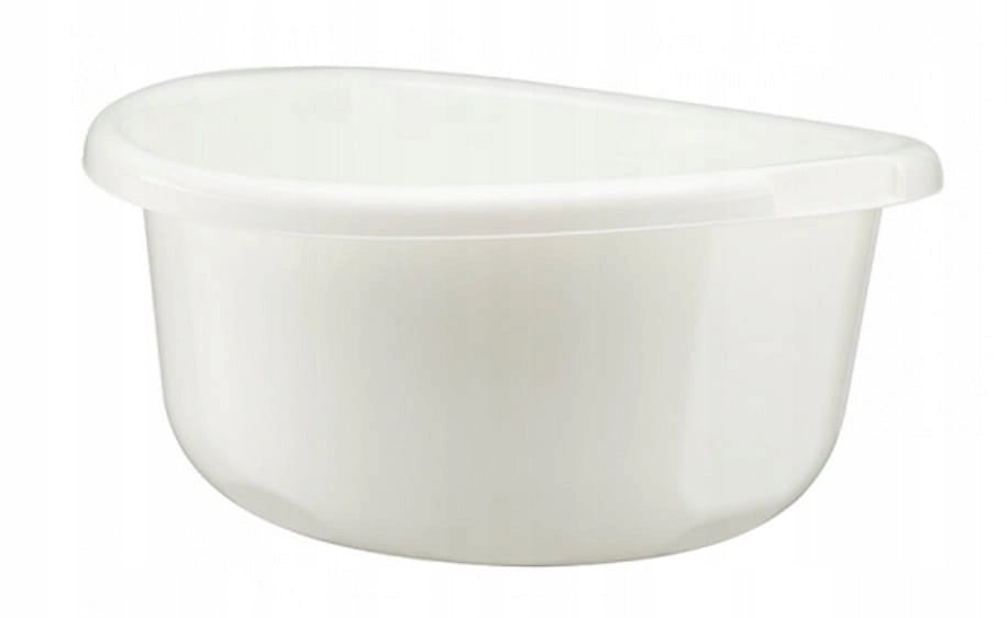 Bacinella universale rotonda in plastica KADAX da 8 litri per bucato