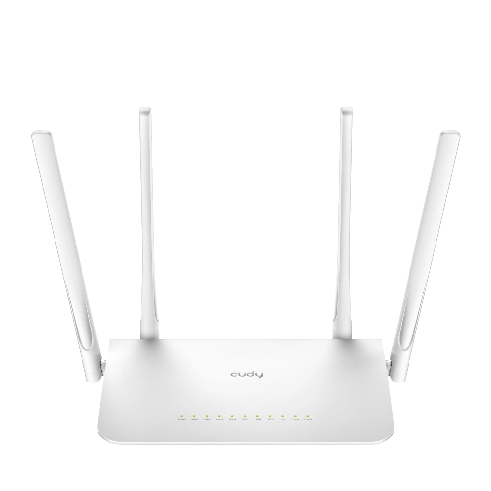 Cudy wr1300 router wireless gigabit ethernet dual-band (2.4 ghz/5 ghz) bianco