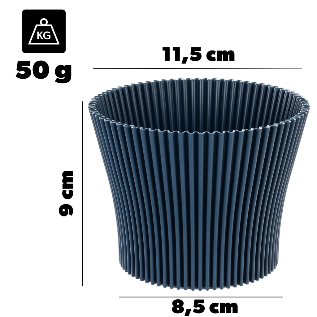 Vaso da fiori KADAX da 11 cm in plastica, per piante di melograno