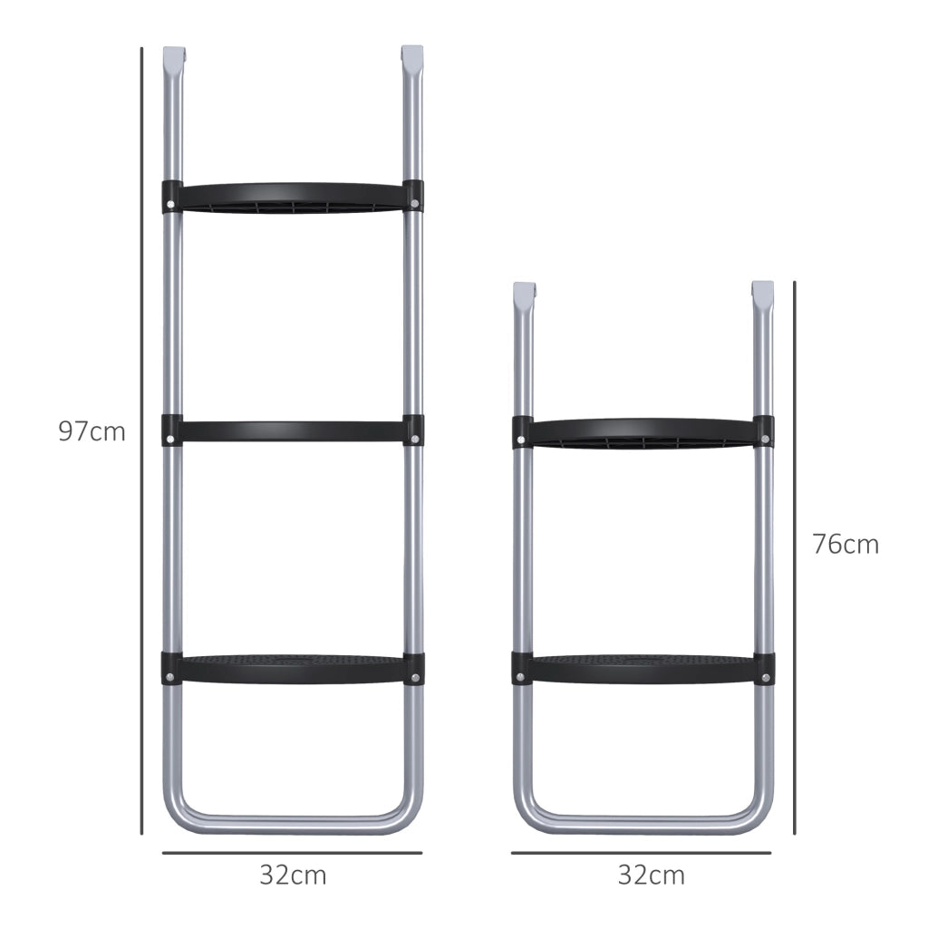 Scala per Trampolino 3 Marche ¨C zephmum ¨C Grigio