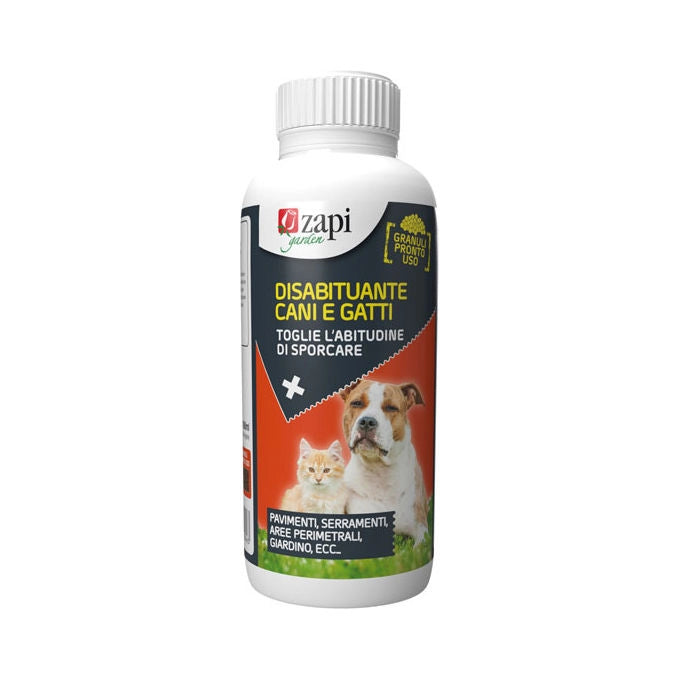 Zapi Disabituante Granulare Cani e Gatti 1 lt Repellente Pronto Uso Azione Rapida e Persistente