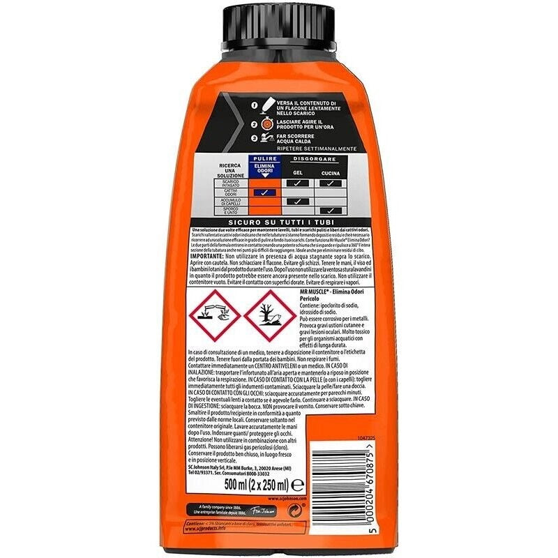MISTER MUSCOLO SCHIUMA BI-ATTIVA LIQUIDO 500ML