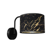 Applique interno 1 luce SENSO Milagro nero/ottone E27 60W