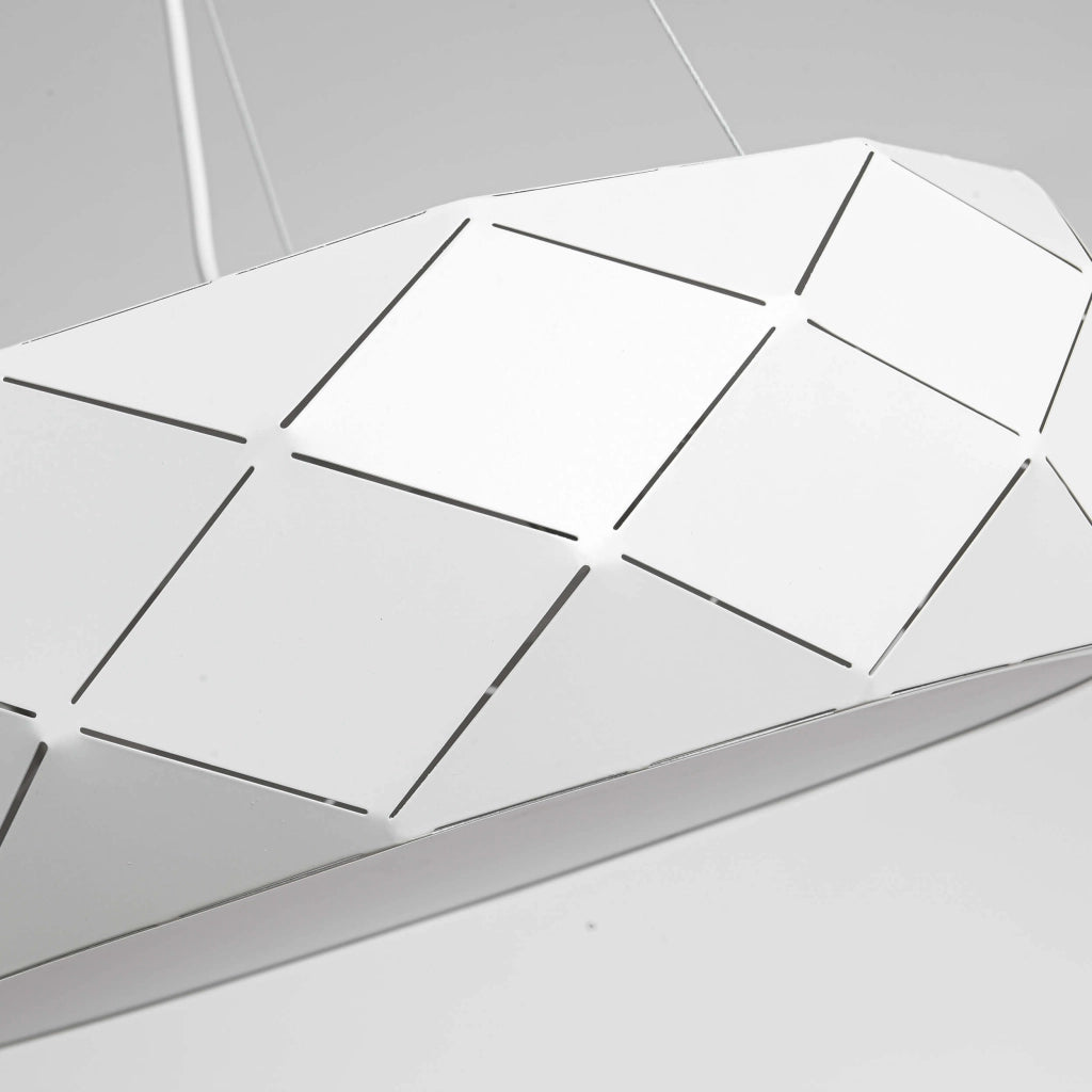 Lampada a sospensione Reus bianca 3xE27 Ø45 LightPrestige