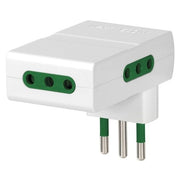 Adattatore mult. S11 + 3P11 bianco