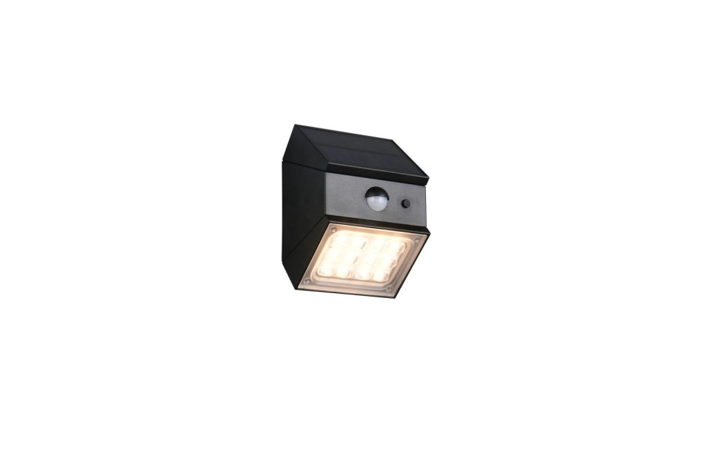 Applique solare da esterno TALCA LED nero IP65 PIR