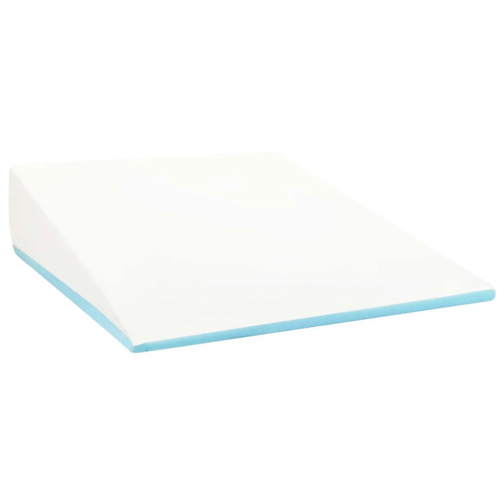 Cuscino a Wedge Bianco 69 x 64 x 19 cm Schiuma Memory 42020204