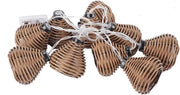 Set di Luci Rotanti a Rotini con Cavi di Nylon - Pacchetto da 10 pezzi.