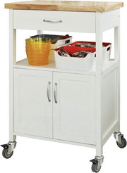 Trolley da Cucina in Bambù - Dimensioni 60 x 44.5 x 91 cm