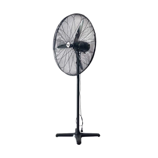 Ventilatore d'aria con piantana modello KRS  AXP10 in alluminio 10.200 mc/h - 580x220x630 -  500W colore Nero