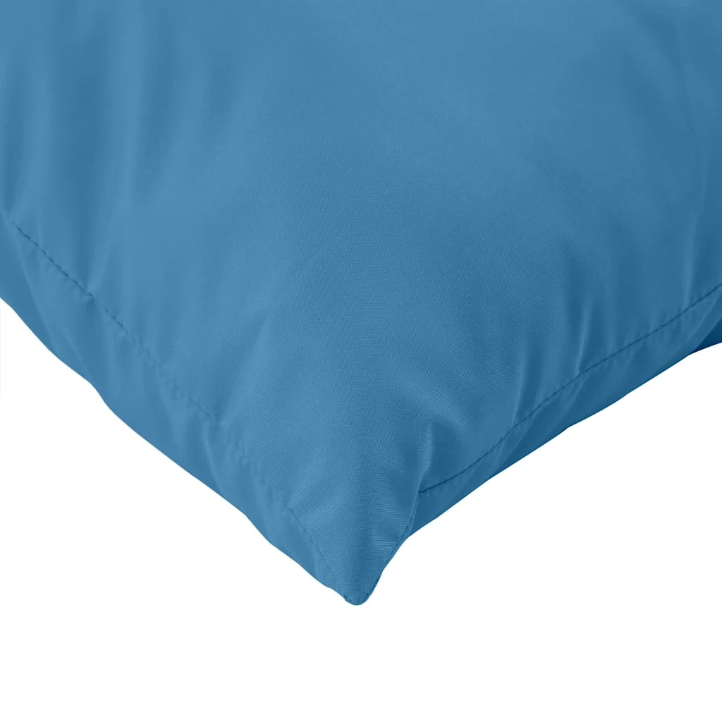 Cuscini per Pallet 3 pz Blu Mélange in Tessuto 4002656
