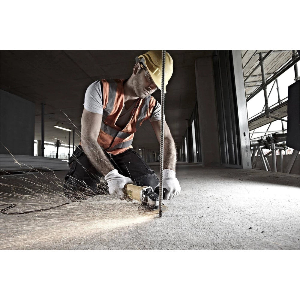 Trade Shop - Mini Smerigliatrice Angolare 730w 115mm Flex Dewalt Dwe4016 Interruttore No-volt -