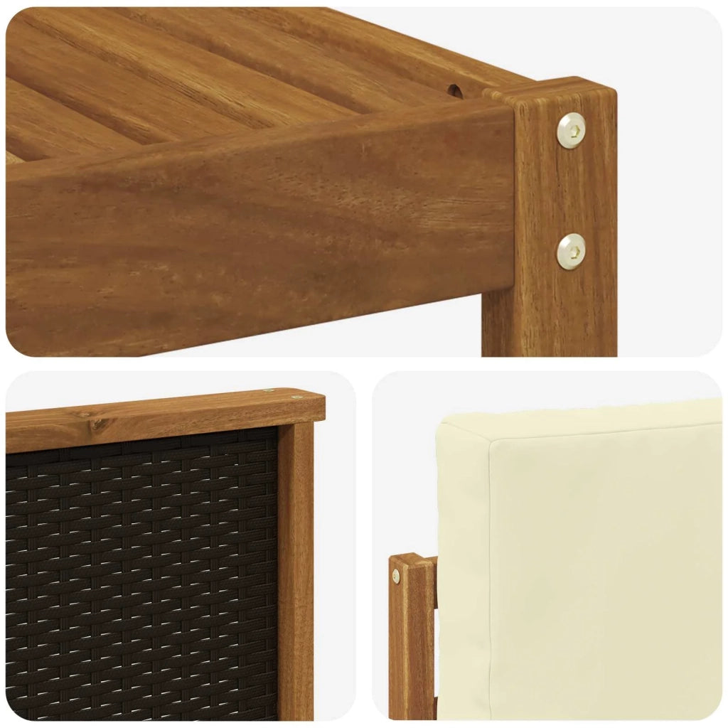Set divani Legno di Acacia Massello 3384671