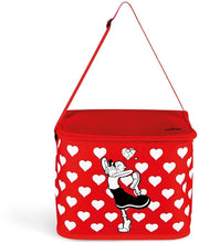 Termos per picnic, plastica, rosso, 1 l