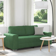 Divano Divanetto Verde Scuro 180x77x82cm Tessuto di Velluto a Coste 4105204