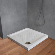 Piatto doccia 90x90 quadrato in ceramica bianco Dolomite Gemma