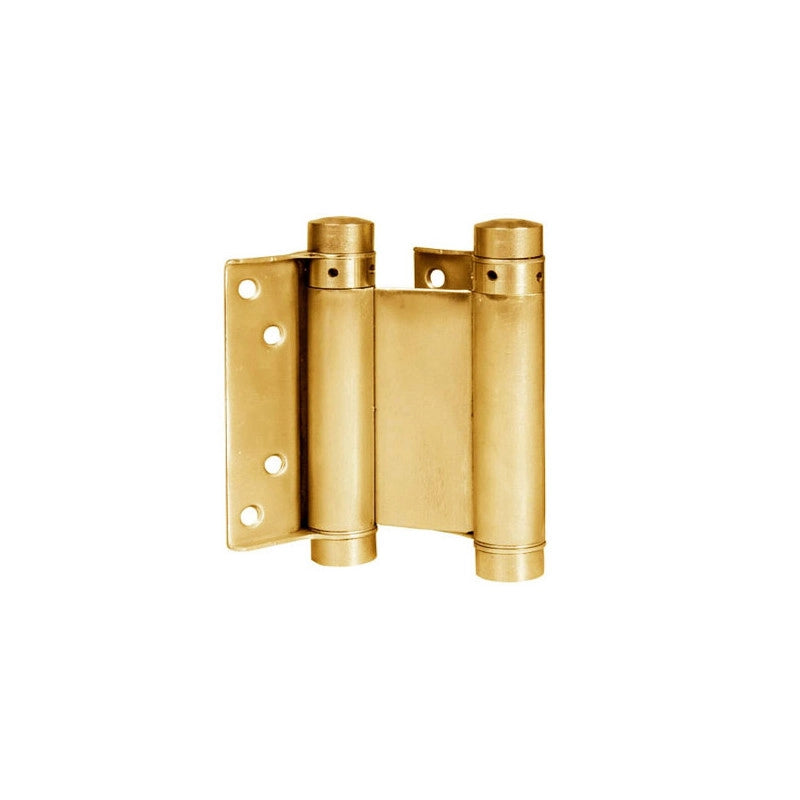 Cerniere a molla per porte saloon – Modello 109 – Finitura ottonata – Lunghezza 75 mm – IBFM