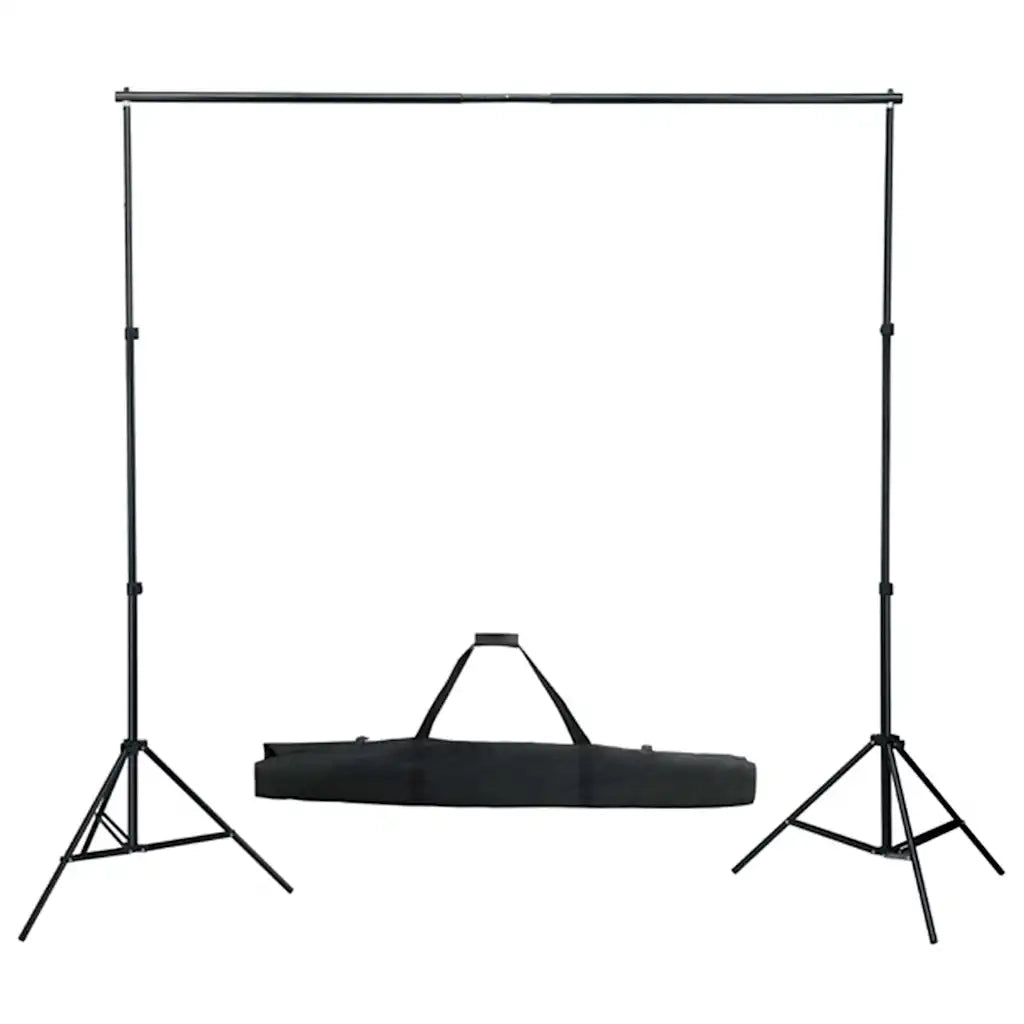Kit Studio Fotografico con Fondale Luci e Ombrelli 3055084