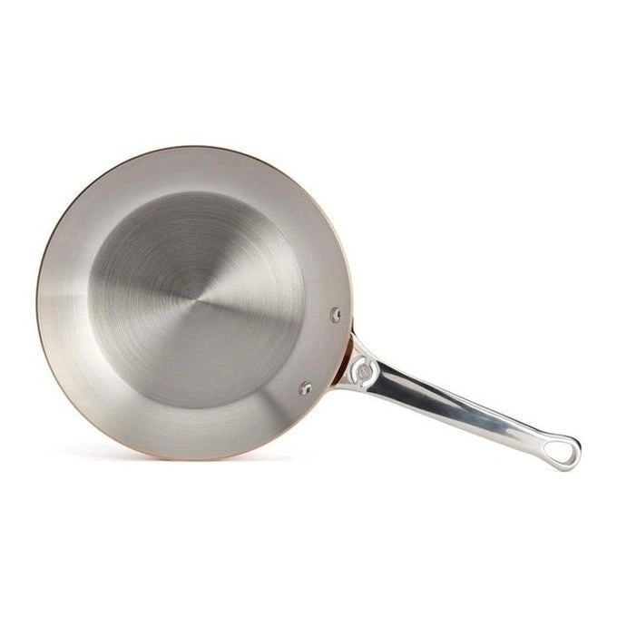 DE BUYER 6224.24 Prima Matera Padella in Rame e Acciaio Inox 24 cm compatibile induzione colore Rame