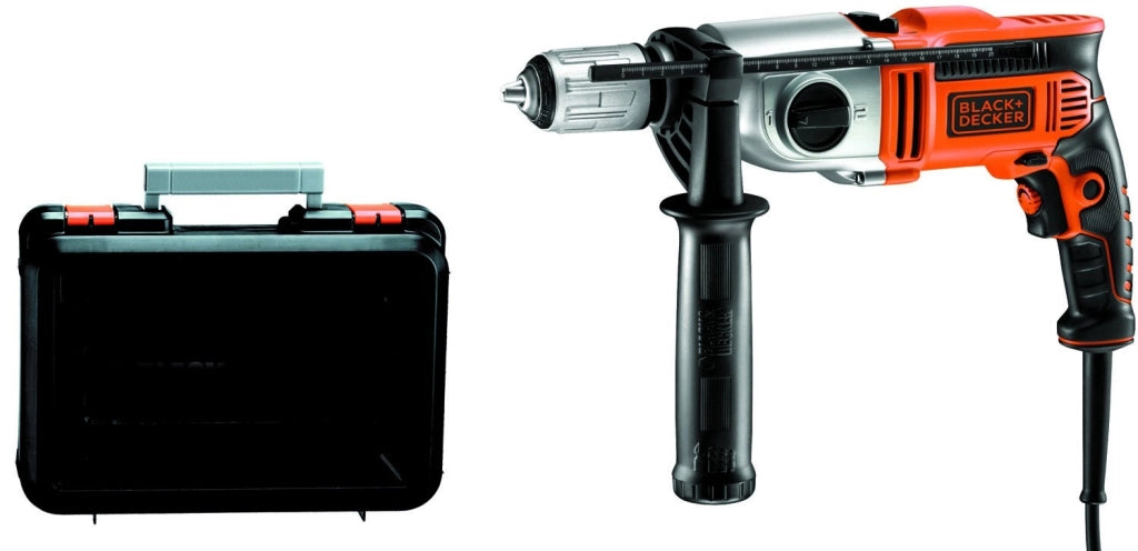 TRAPANO A PERCUSSIONE ELETTRICO 910W B+D + VALIGETTA