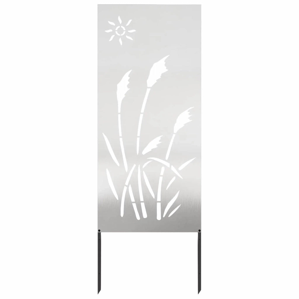 Schermo per privacy in giardino Traforo Argento 50 x 140 cm 876277