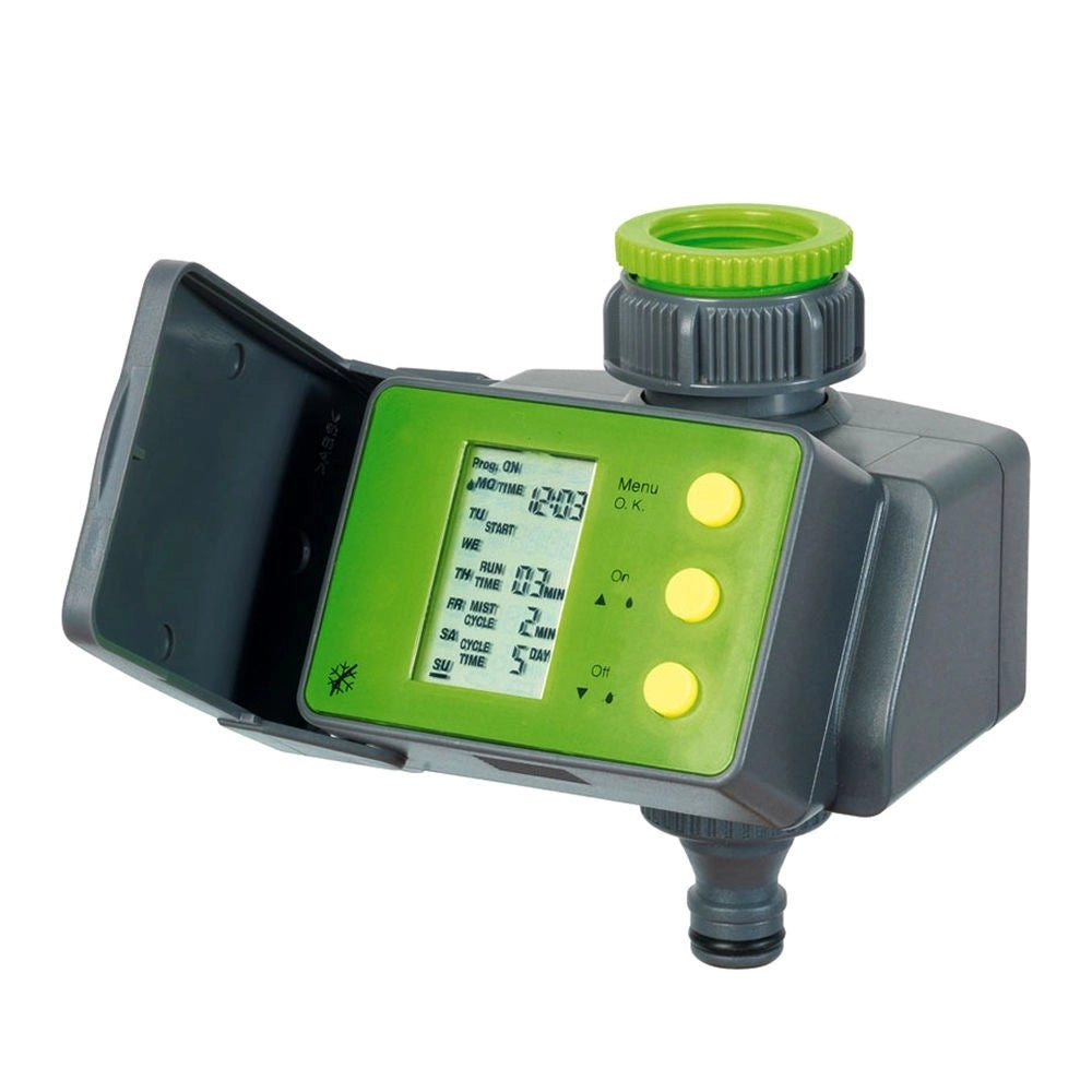 Trade Shop - Programmatore Irrigazione Giardino Automatico Digitale Con Presa Rubinetto 20/27 -