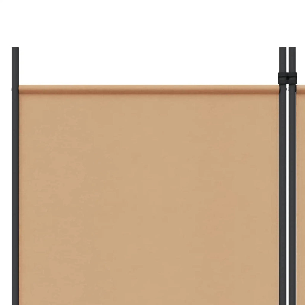 Divider per stanze Beige 150 x 180 cm Tessuto 42039193