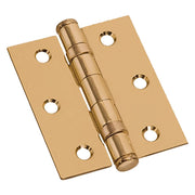 CERNIERA CON CUSCINETTI BRONZATA mm  75 x  65 - sp.2- 12 pezzi