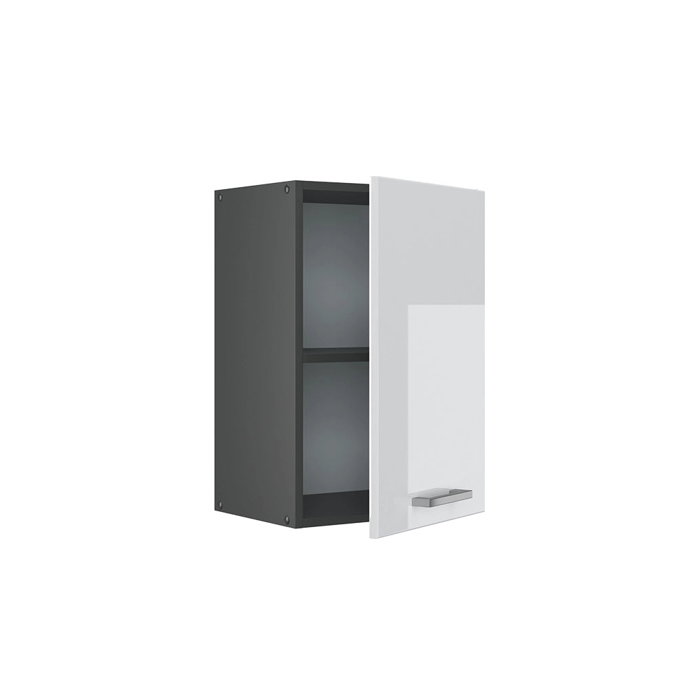 Vicco Pensile da cucina Bianco lucido 40 cm