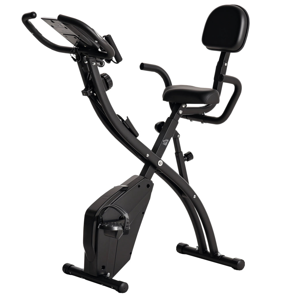 Bicicletta da camera pieghevole regolabile ¨C Minimal ¨C Nero 105x48x118 cm