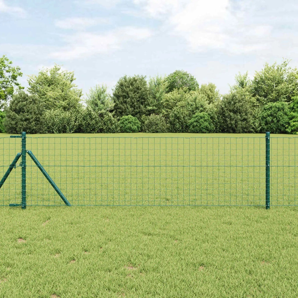 Palo della recinzione 12 pcs Verde 60 cm 42012720
