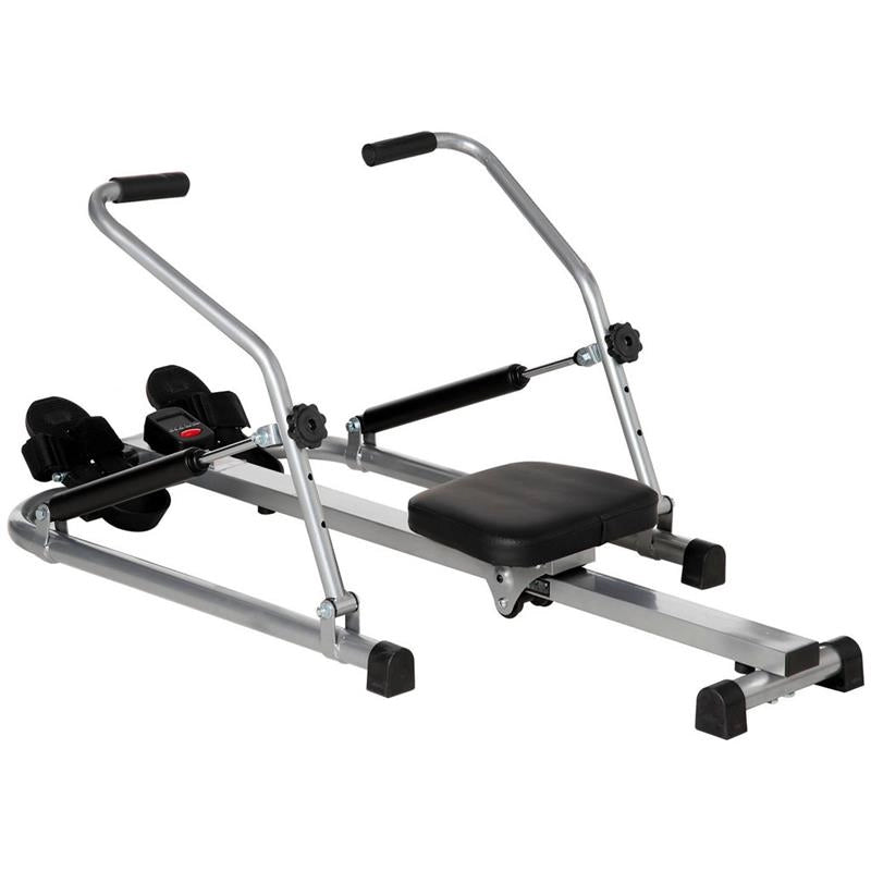 VOGATORE PIEGHEVOLE 4 LIVELLI DI RESISTENZA E DISPLAY ACCIAIO E ABS 129X70X70 CM