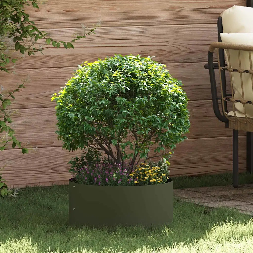 Anello per vaso Verde oliva 40 x 40 x 20 cm CFW7516222