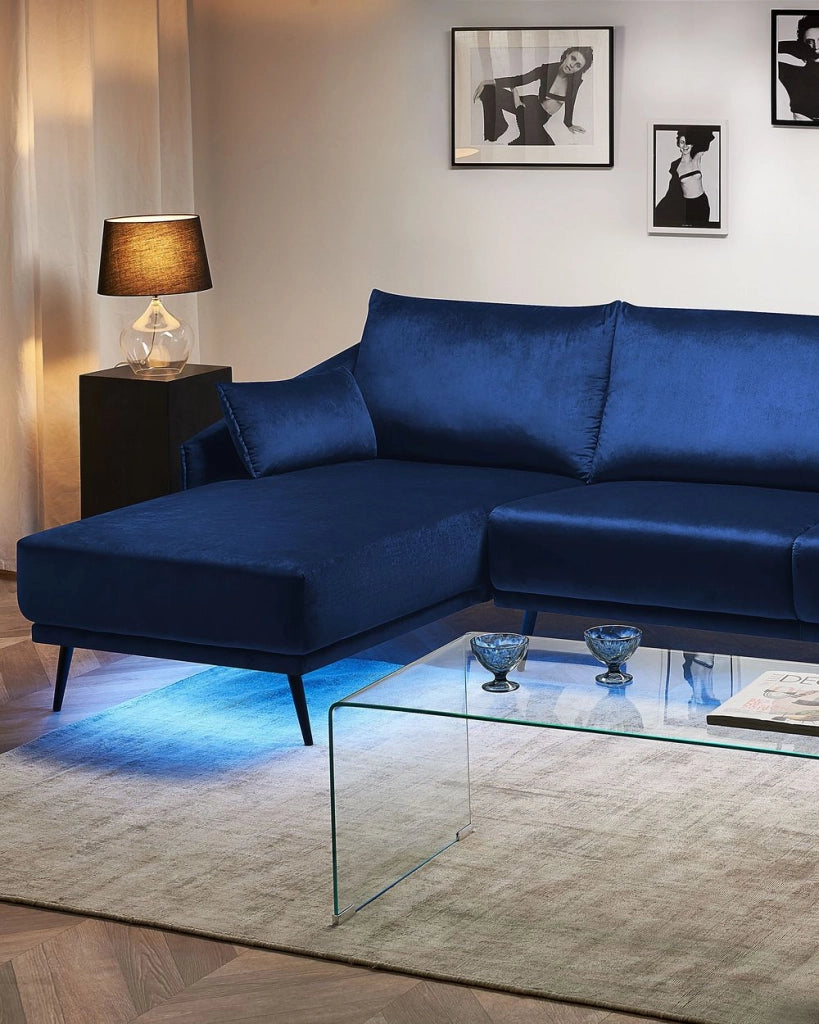 Set di 4 Strisce LED Multicolore 16 Colori con Telecomando 60 cm KALADAN