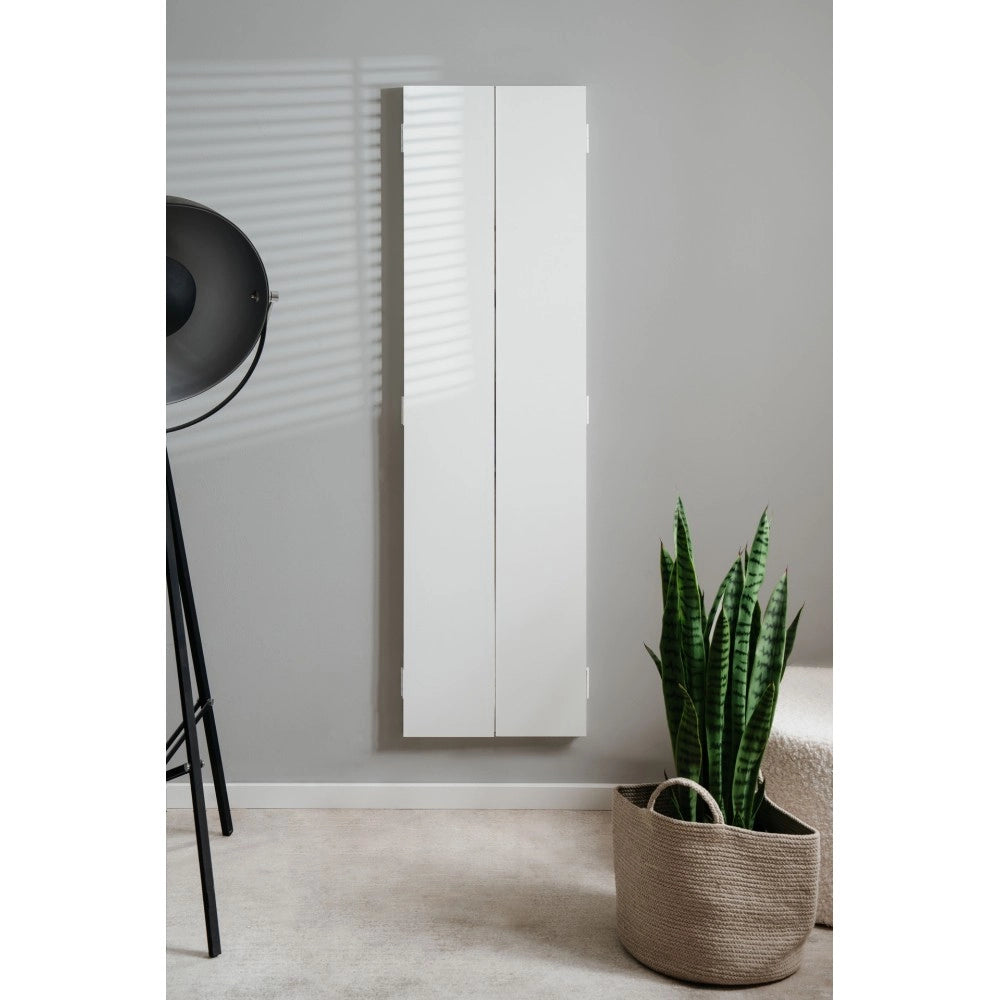 Specchio da parete Glasgow con ante laterali richiudibili 45x2x160H