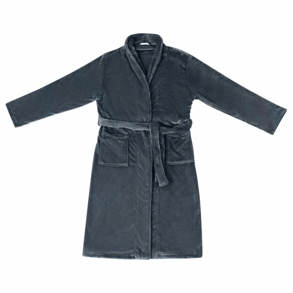Accappatoio senza Cappuccio Blu navy l Flanella CFW6516651