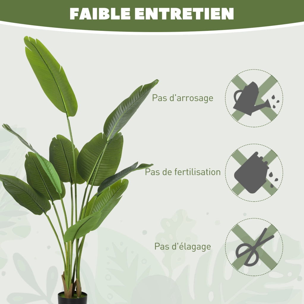 Albero Artificiale con Vaso ¨C Minimal ¨C Verde 160 cm