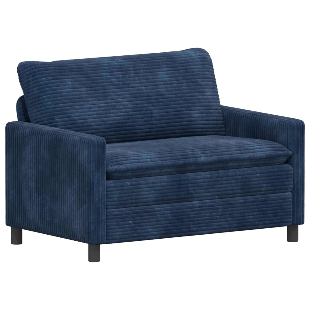 Set di divani 2 pcs Blu navy Poliestere 3417056