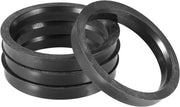 Adattatori di sterzo universali neri 71,5 mm - 60,1 mm - Set da 4 pezzi
