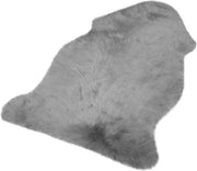 Cuscino di pelle di pecora - 100% pelle di pecora - (180-210)x60cm - Grigio